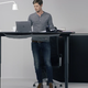 Illustration for article titled This New Ikea Desk Goes From Sit To Stand With the Push of a Button